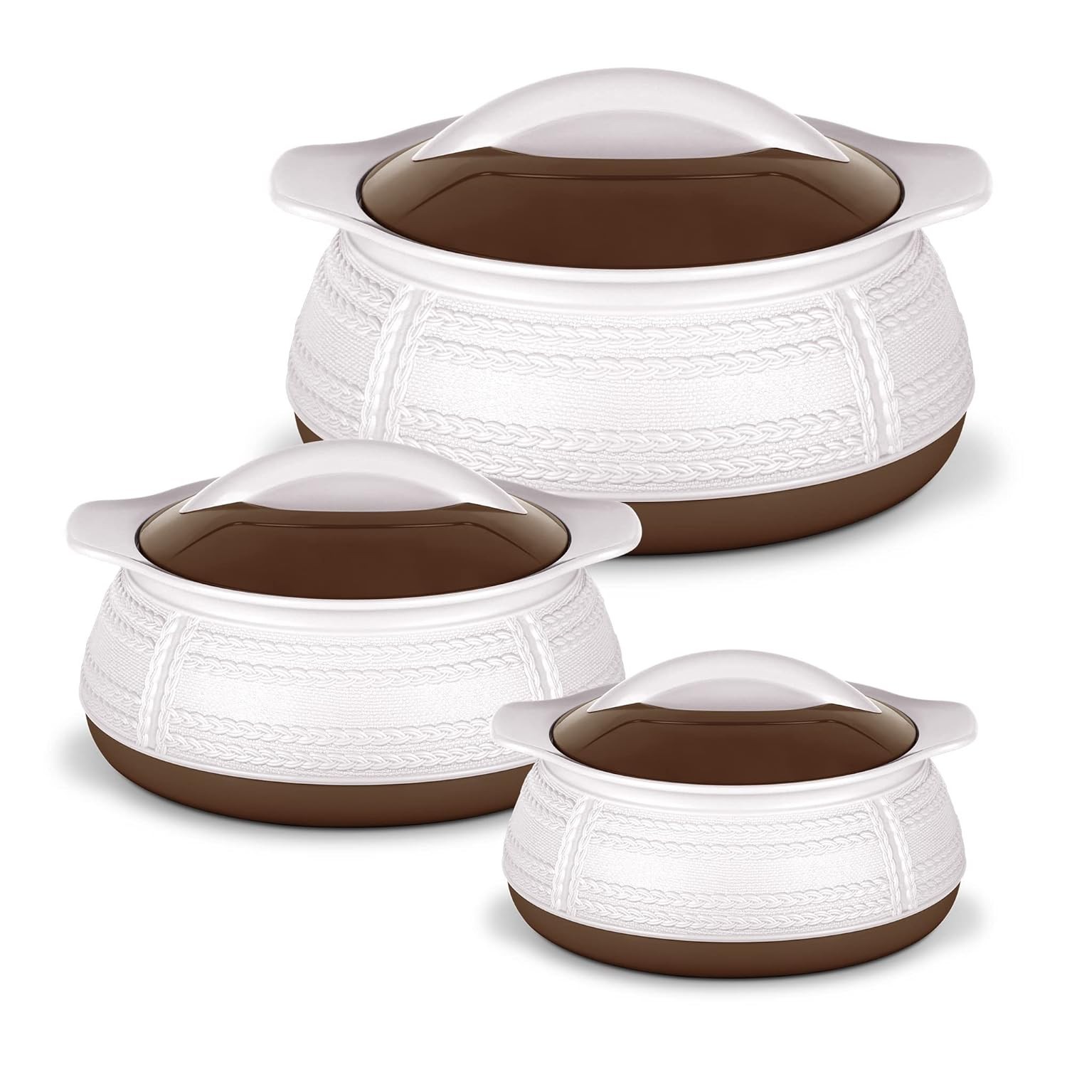 Adore 410 JR GIFT SET Casserole WHITE   (AM-ADOC410WH239-BM)