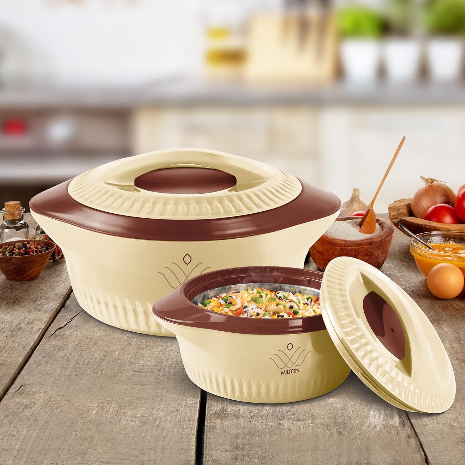 Royal 3900 REGU GIFT SET Casserole  BROWN (AM-ROYC3900BR322-BM)